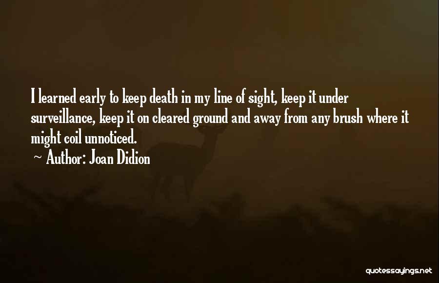 Brush With Death Quotes By Joan Didion