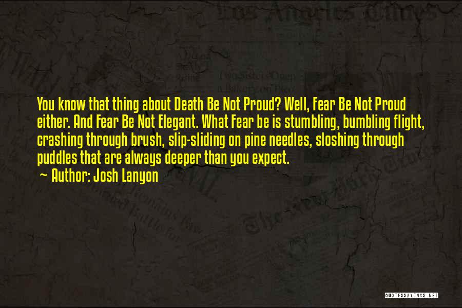 Brush With Death Quotes By Josh Lanyon