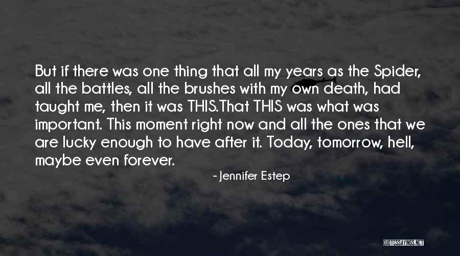 Brushes With Death Quotes By Jennifer Estep