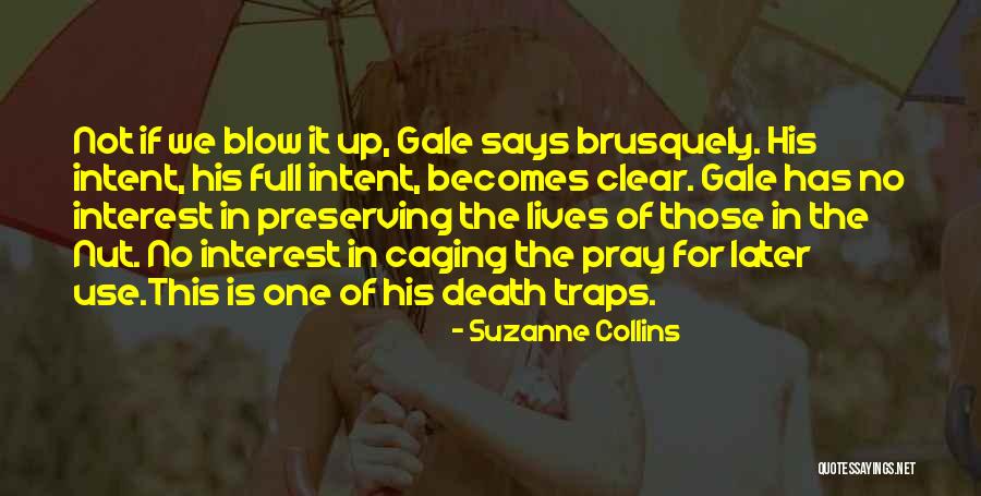 Brusquely Quotes By Suzanne Collins Brusquely Quotes By Suzanne Collins