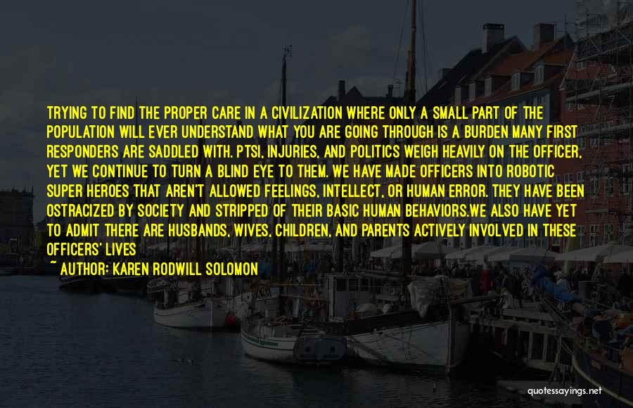Brutality Quotes By Karen Rodwill Solomon