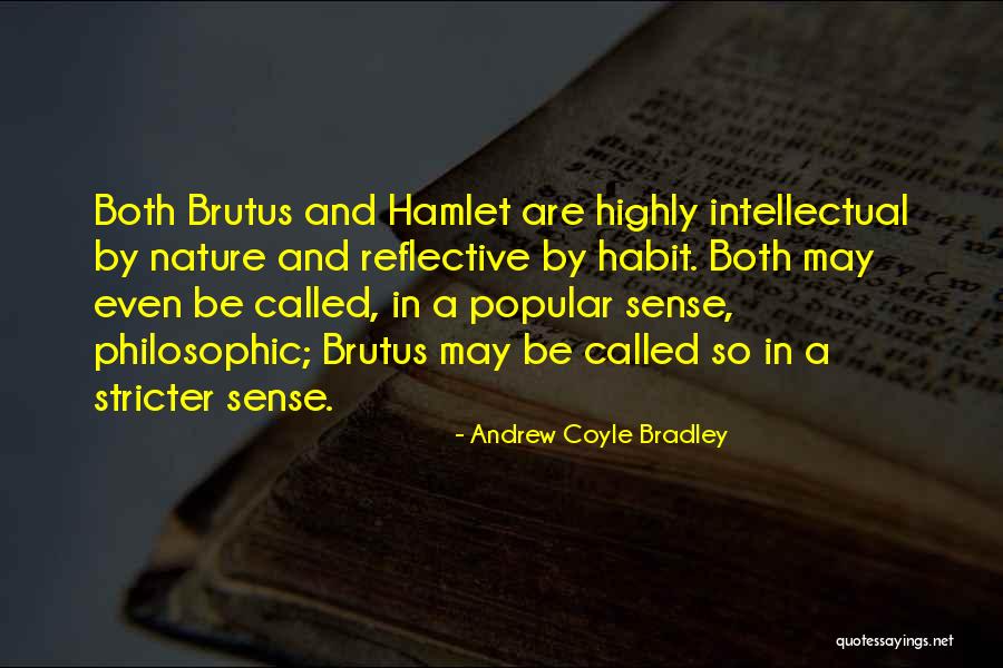 Brutus Quotes By Andrew Coyle Bradley