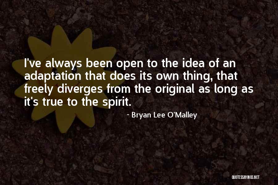 Bryan Lee O'Malley Quotes 349712