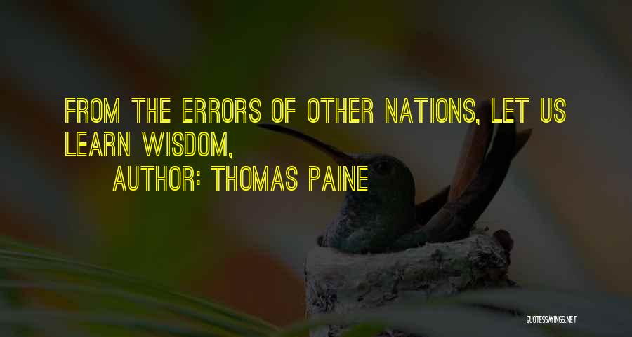 Bryniarski Quotes By Thomas Paine
