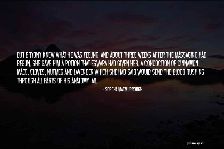 Bryony Quotes By Sorcha MacMurrough Bryony Quotes By Sorcha MacMurrough