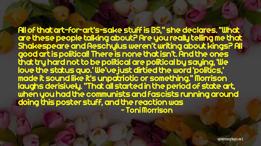 Bs Love Quotes By Toni Morrison