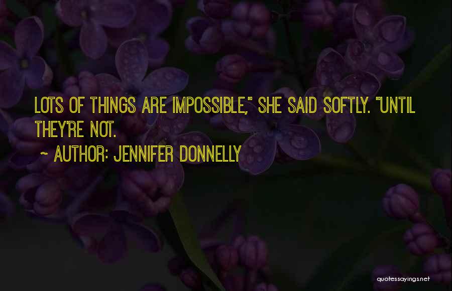 Bscamerica Quotes By Jennifer Donnelly
