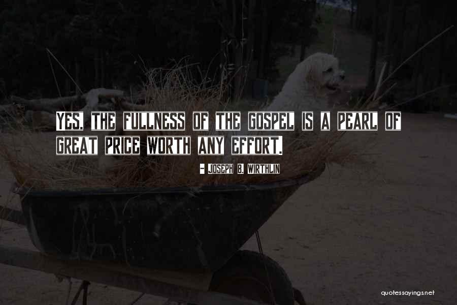 B'stard Quotes By Joseph B. Wirthlin