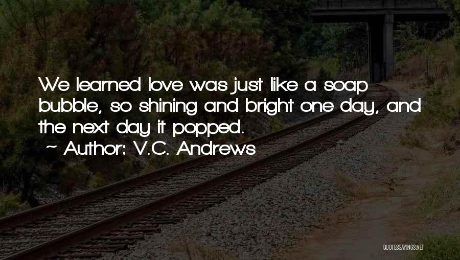 Bubble Quotes By V.C. Andrews