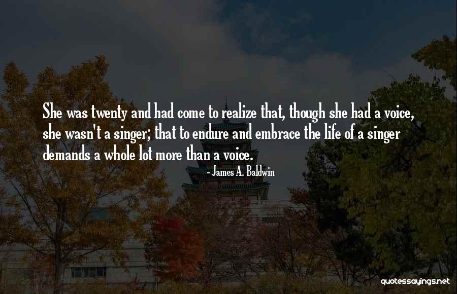 Bucatele De Hartie Quotes By James A. Baldwin