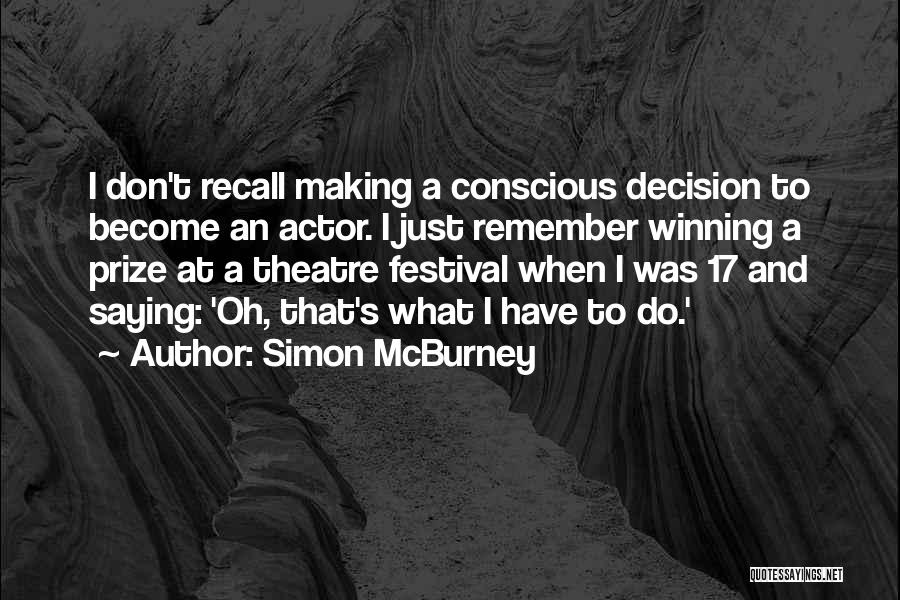 Buchaca Liquor Quotes By Simon McBurney