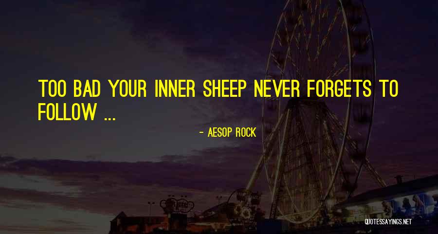 Buchette Aux Quotes By Aesop Rock