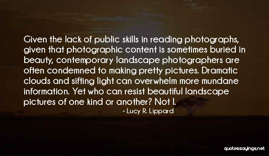 Buchheit Store Quotes By Lucy R. Lippard Buchheit Store Quotes By Lucy R. Lippard