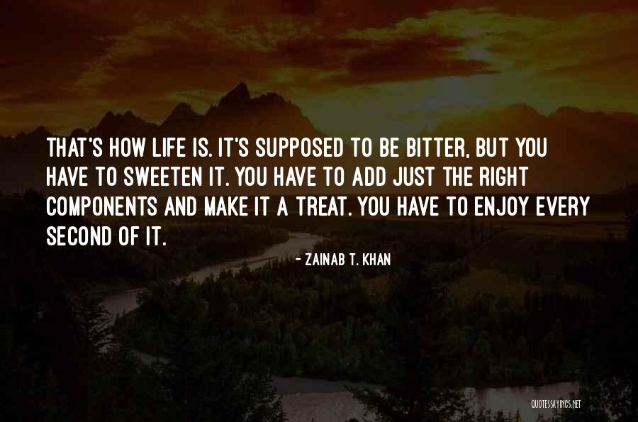 Bucket List Quotes By Zainab T. Khan