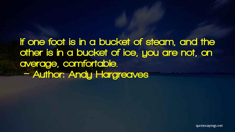 Bucket Quotes By Andy Hargreaves