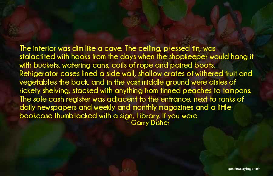 Buckets Quotes By Garry Disher Buckets Quotes By Garry Disher
