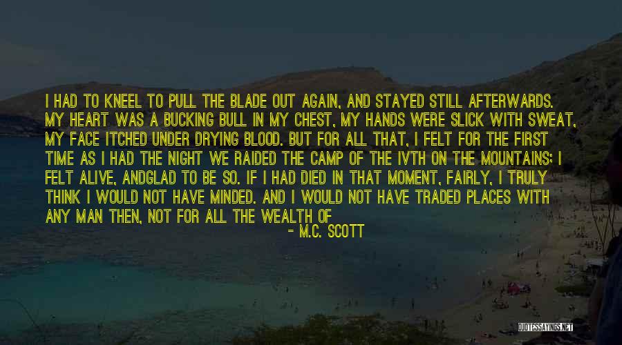Bucking Bull Quotes By M.C. Scott Bucking Bull Quotes By M.C. Scott