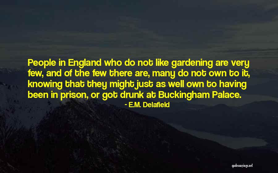 Buckingham Palace Quotes By E.M. Delafield