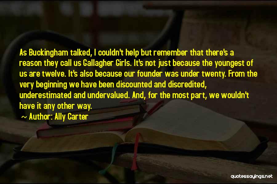 Buckingham Quotes By Ally Carter