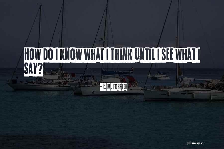 Buckingstockconnection Quotes By E. M. Forster