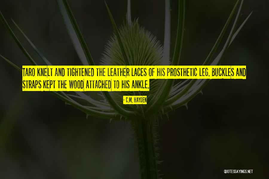 Buckles Quotes By C.M. Hayden Buckles Quotes By C.M. Hayden