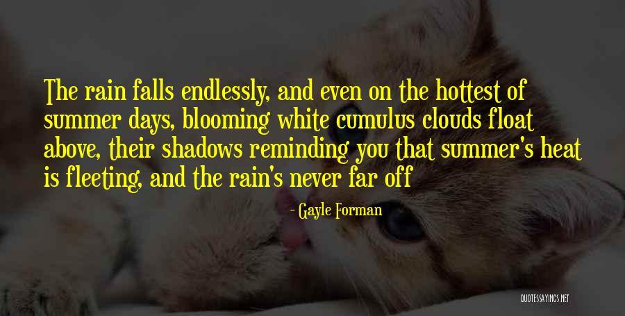 Buckson Tennessee Quotes By Gayle Forman