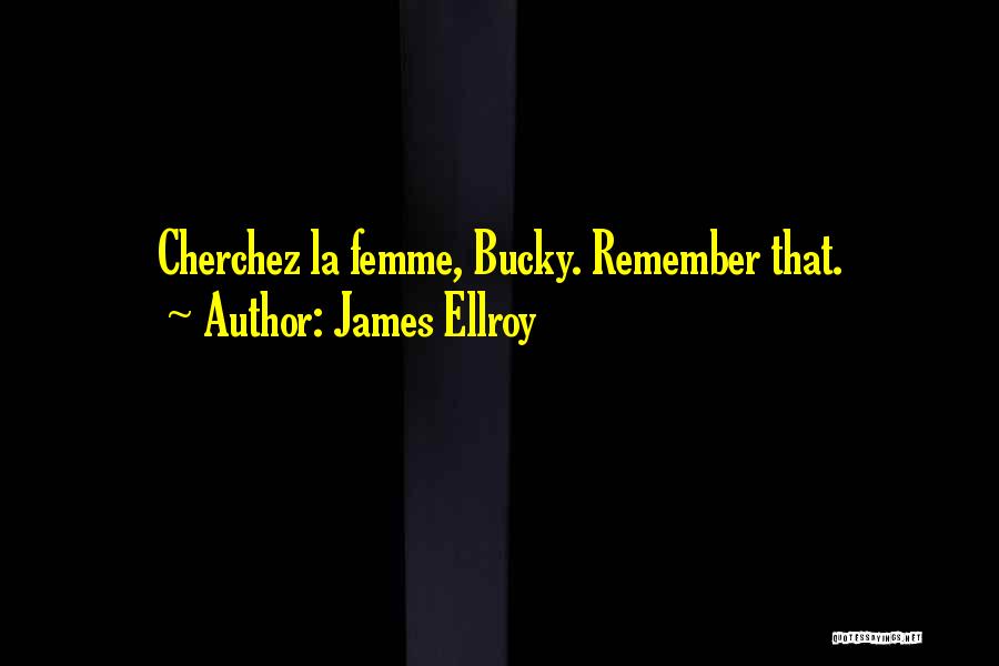 Bucky O'hare Quotes By James Ellroy