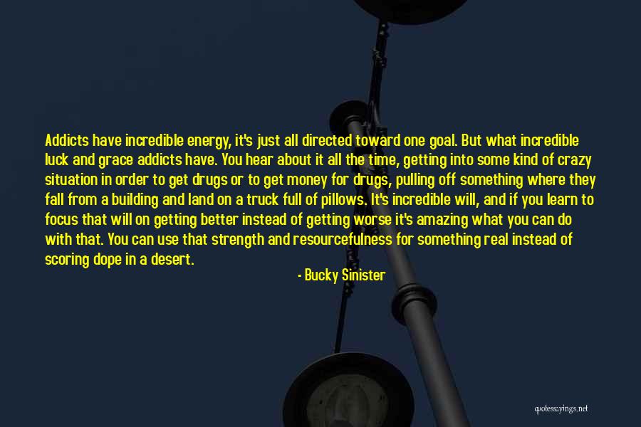 Bucky Quotes By Bucky Sinister