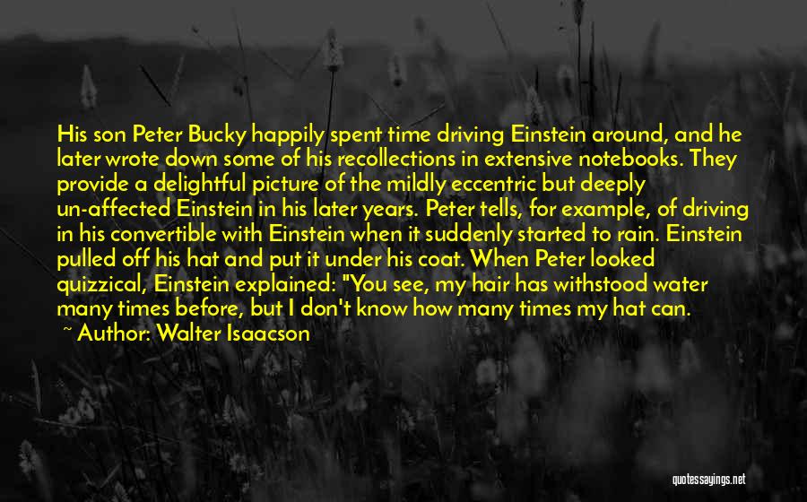 Bucky Quotes By Walter Isaacson