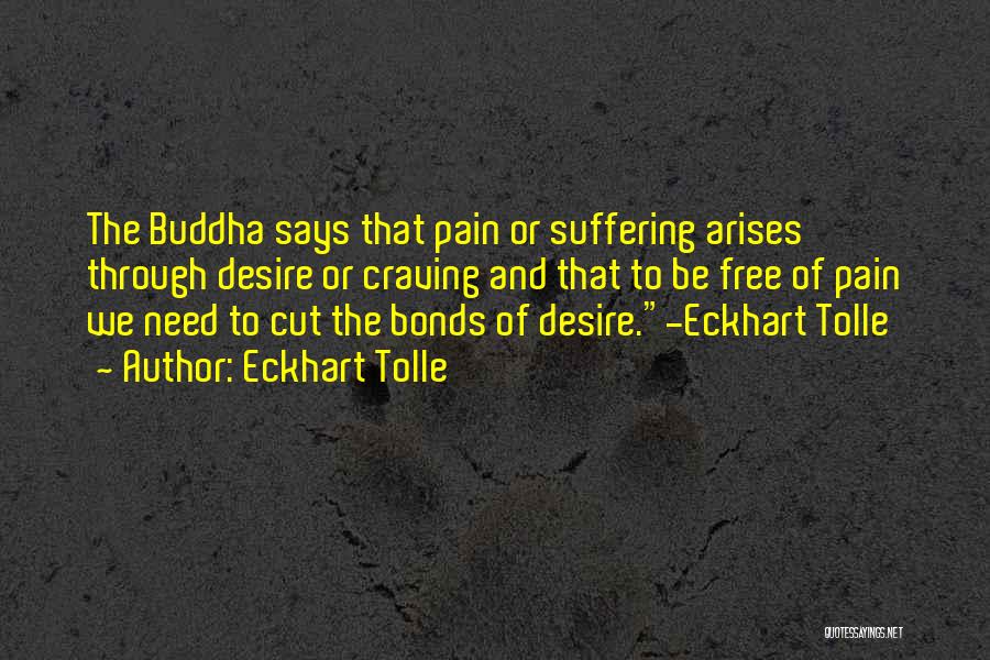 Buddha Craving Quotes By Eckhart Tolle
