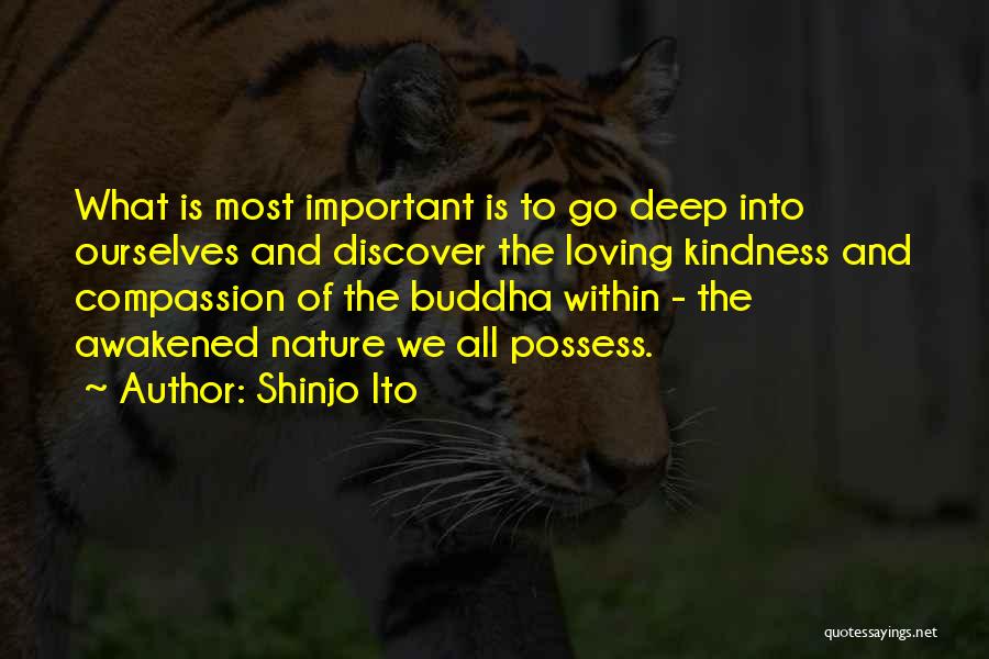 Buddha Loving Kindness Quotes By Shinjo Ito