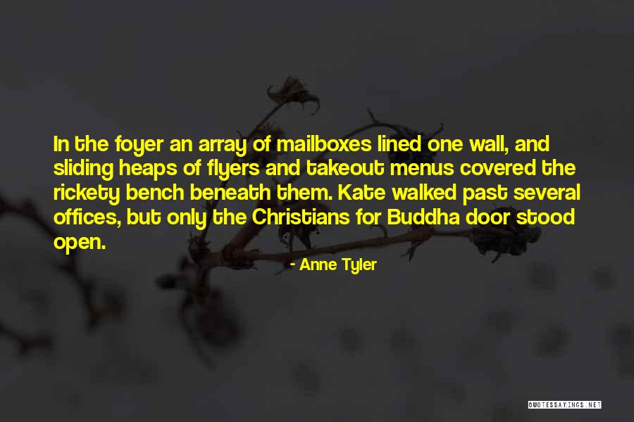 Buddha Past Quotes By Anne Tyler Buddha Past Quotes By Anne Tyler