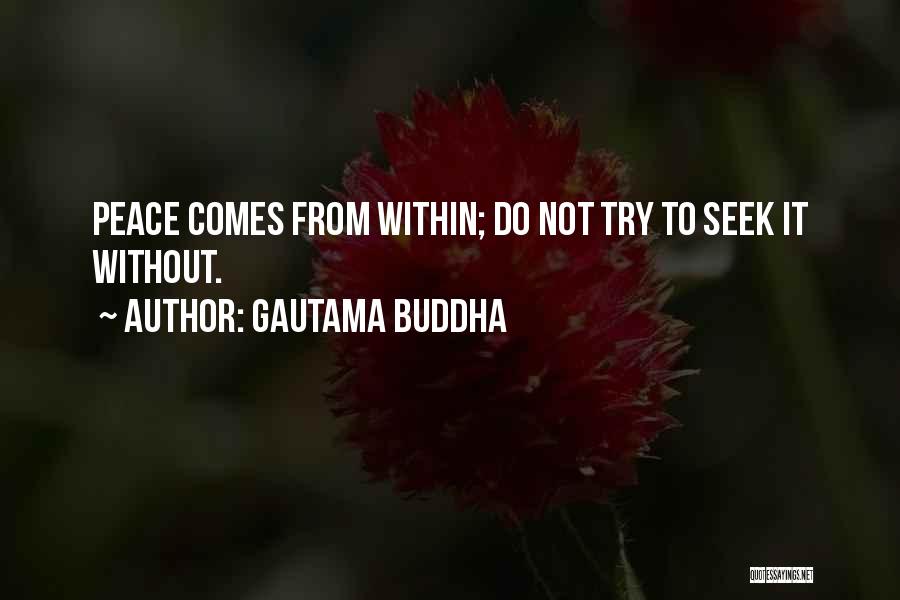 Buddha Peace Quotes By Gautama Buddha