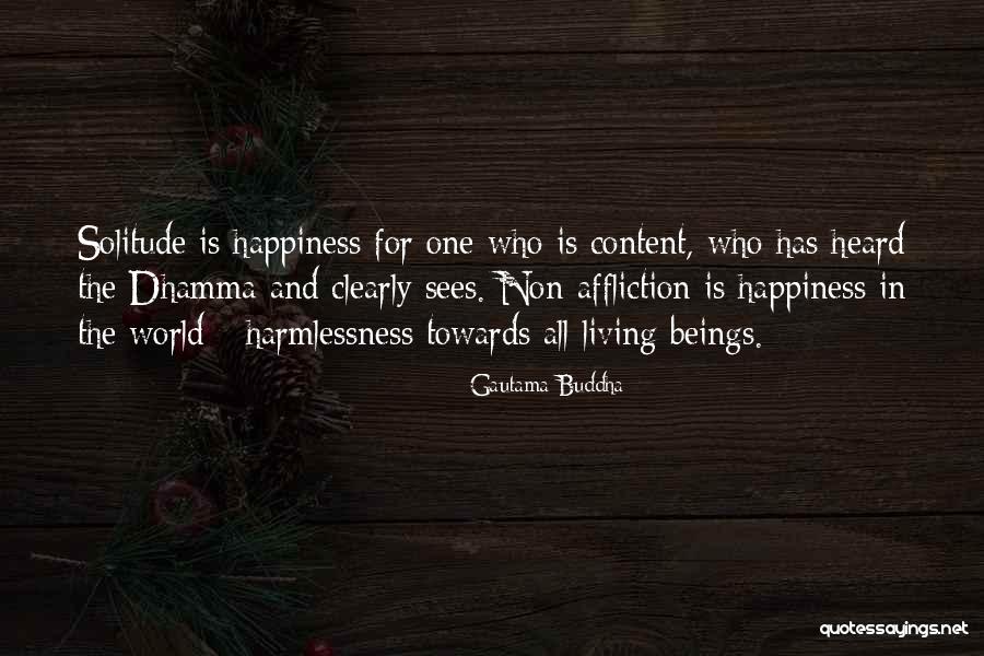 Buddha Solitude Quotes By Gautama Buddha