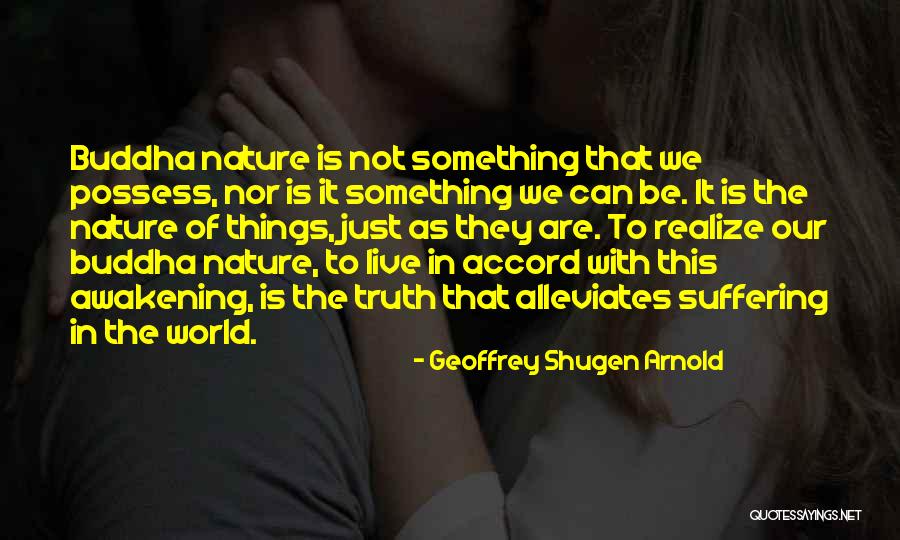Buddha Suffering Quotes By Geoffrey Shugen Arnold Buddha Suffering Quotes By Geoffrey Shugen Arnold