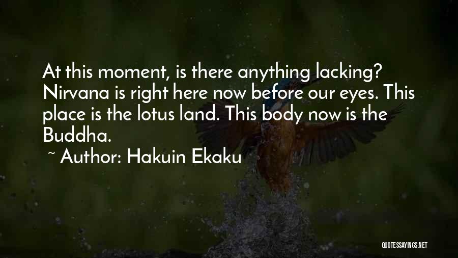 Buddha Third Eye Quotes By Hakuin Ekaku