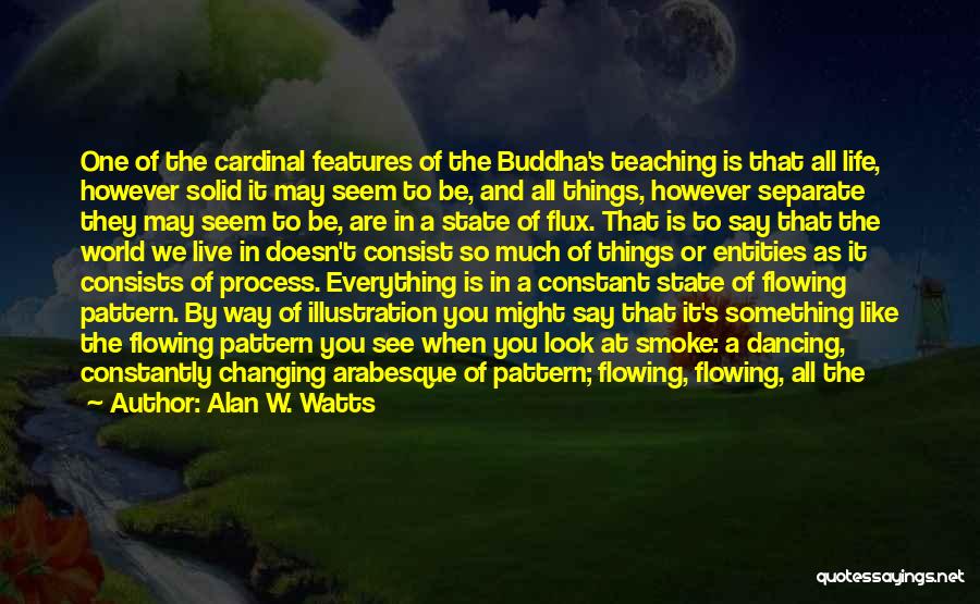 Buddha's Teaching Quotes By Alan W. Watts