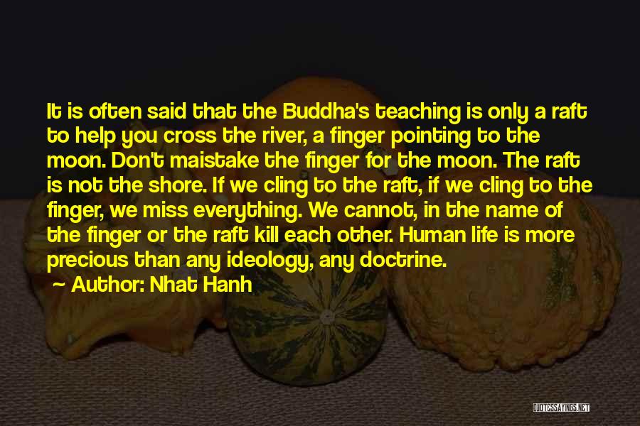Buddha's Teaching Quotes By Nhat Hanh