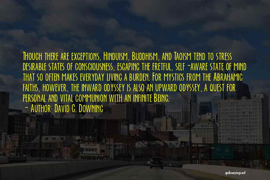 Buddhism And Hinduism Quotes By David C. Downing