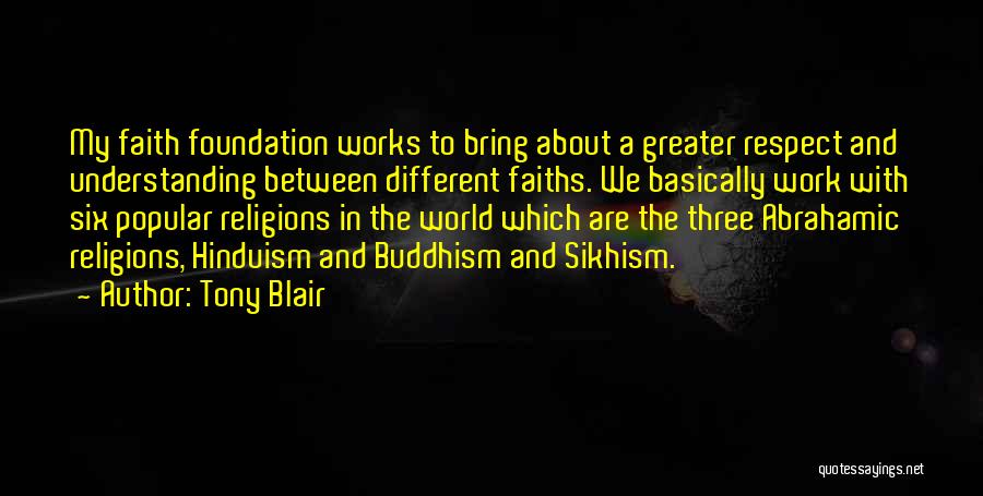 Buddhism And Hinduism Quotes By Tony Blair