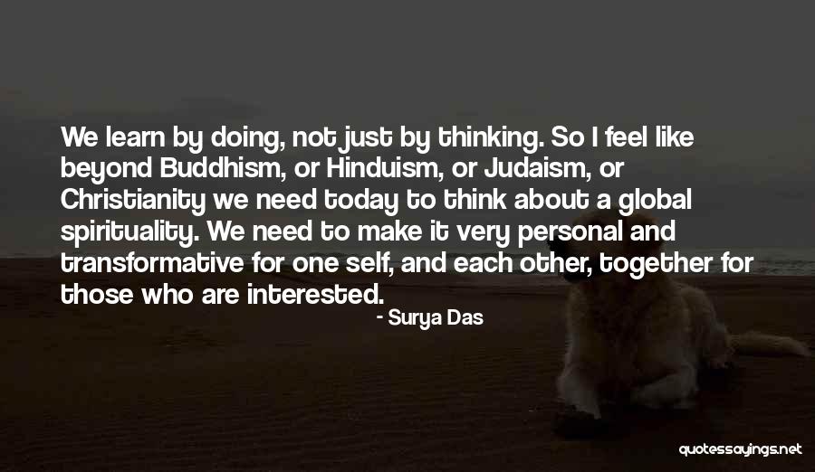 Buddhism Christianity Quotes By Surya Das Buddhism Christianity Quotes By Surya Das