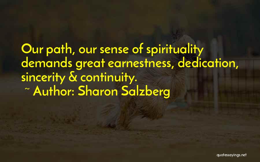 Buddhism Religion Quotes By Sharon Salzberg
