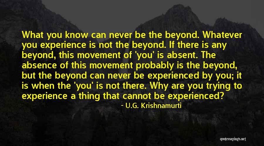 Buddhism Religion Quotes By U.G. Krishnamurti