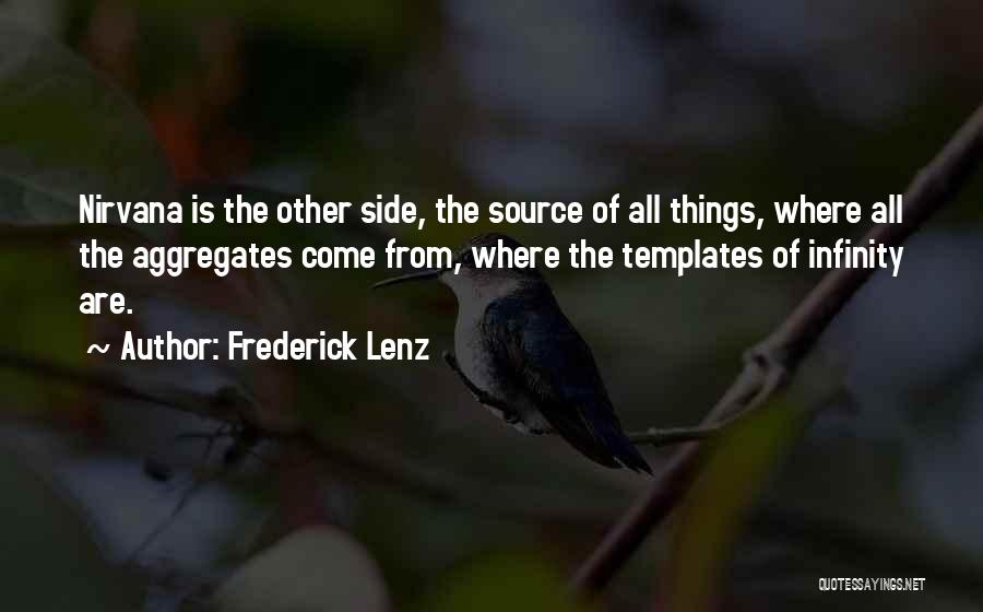 Buddhism Suffering Quotes By Frederick Lenz