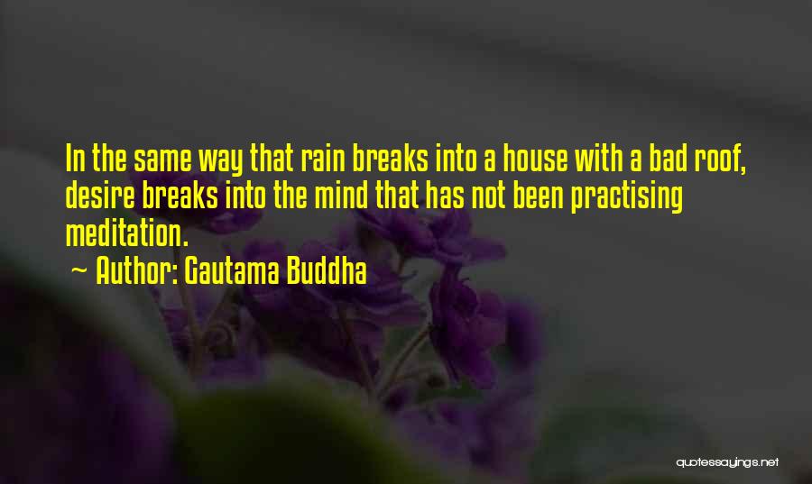 Buddhist Meditation Quotes By Gautama Buddha