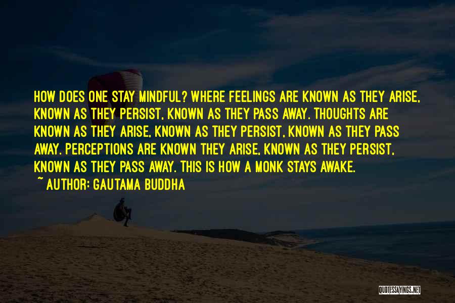 Buddhist Mindful Quotes By Gautama Buddha