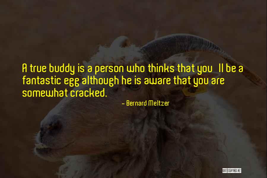 Buddy Ever Quotes By Bernard Meltzer Buddy Ever Quotes By Bernard Meltzer