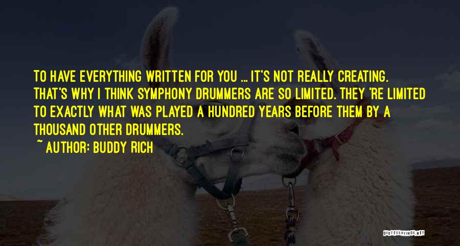 Buddy Rich Quotes 181983