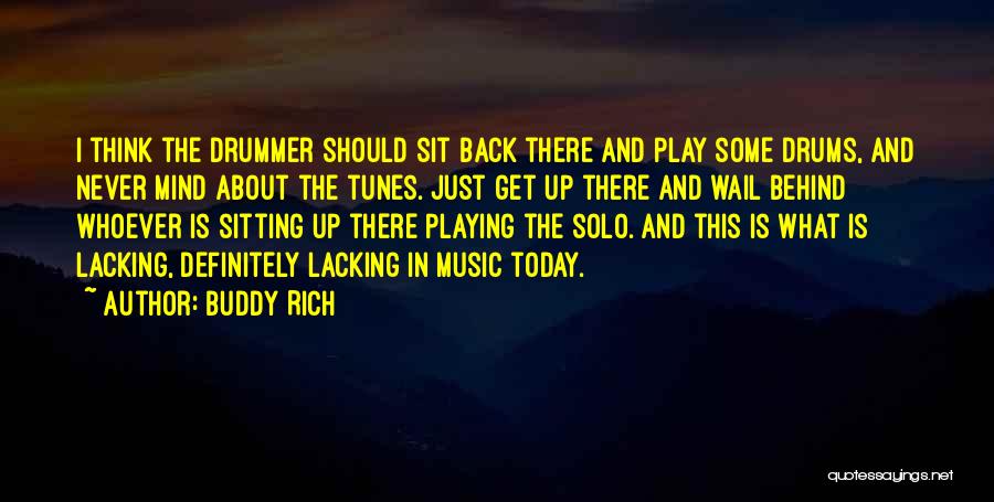 Buddy Rich Quotes 710233