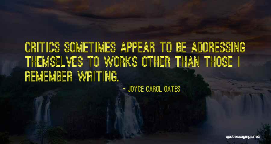 Buddypress Tutorial Quotes By Joyce Carol Oates